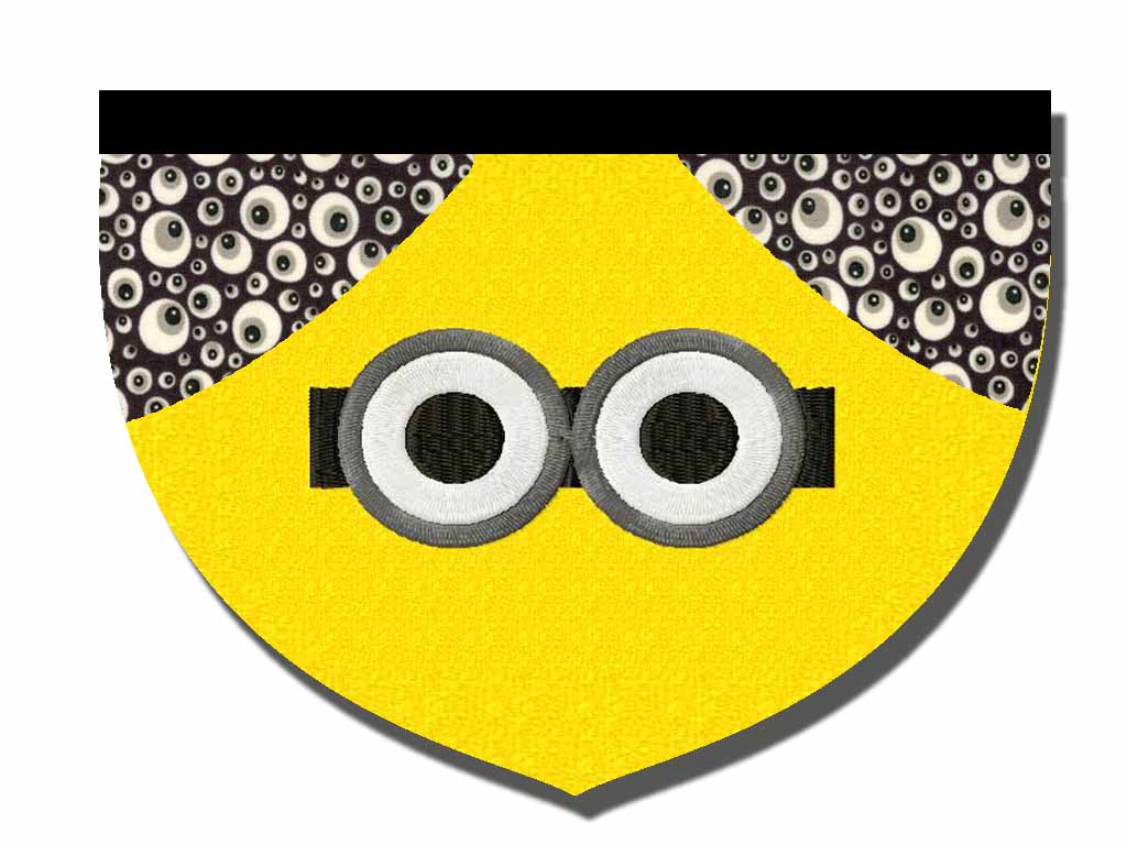 Minion Printables Mask