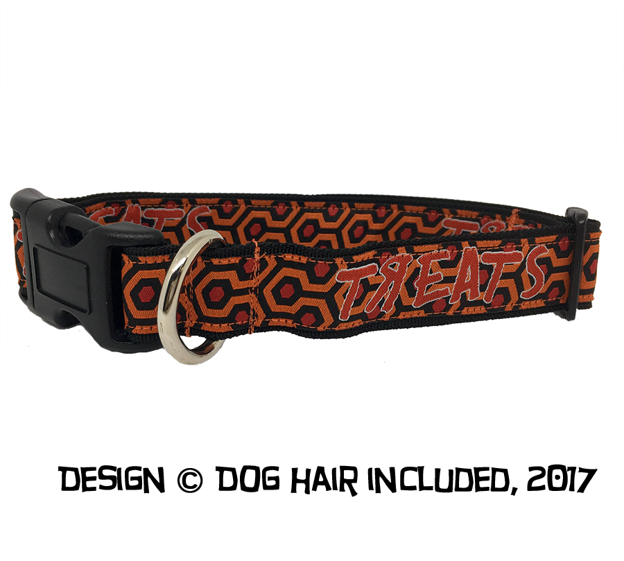 The Shining breakaway cat collar Dog Hair INCluded