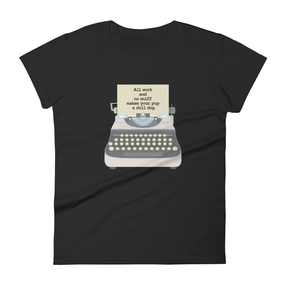 All work and no play... Slim fit t-shirt